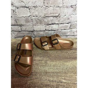 Birkenstocks Women’s Sandals Brown Bronze Size 41 L10/M8